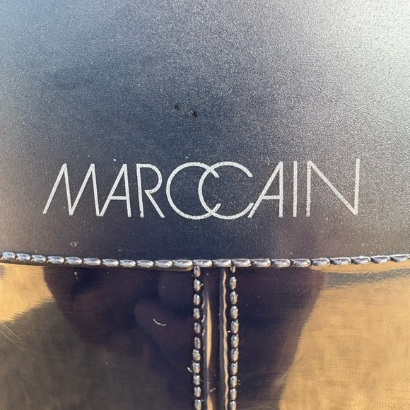 MARCCAIN Navy Blue Rain Boots - Knee-High Style Size 39 (8.5 - 9) - Picture 11 of 12